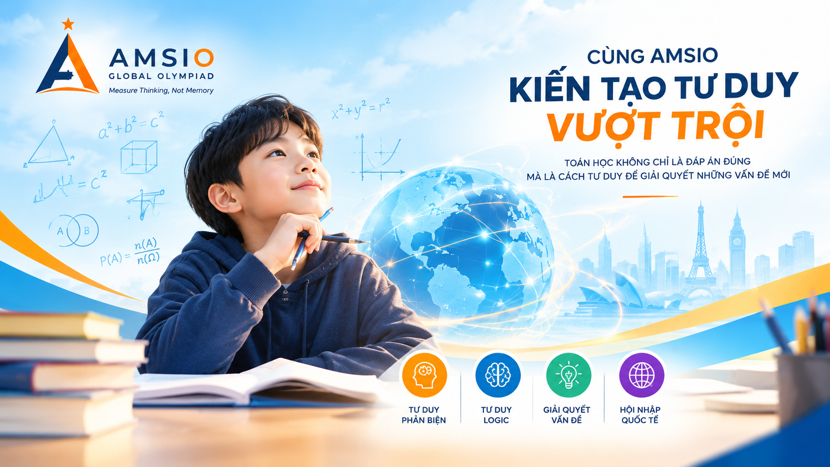 Cuộc thi Toán học quốc tế phát triển kỹ năng tư duy của học sinh như thế nào?